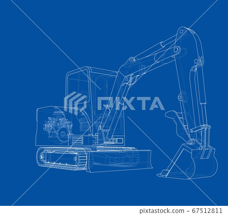 Sketch of Small Treactor with Actor Sketch of Small Treactor with Actor 67512811