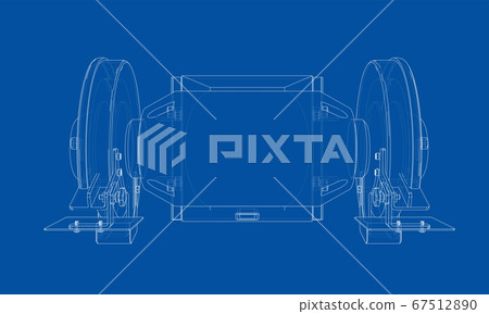 Outline electric grindstone 67512890