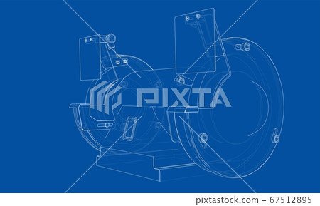 Outline electric grindstone Outline electric grindstone 67512895