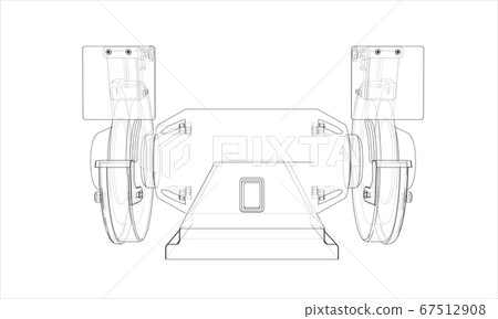 Outline electric grindstone Outline electric grindstone 67512908