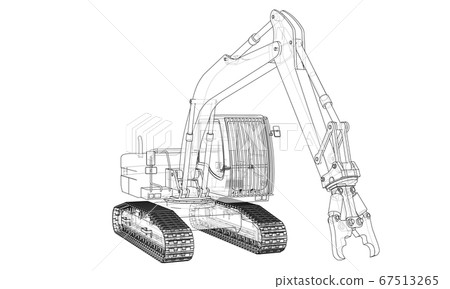 Outline sloopkraan concept Outline sloopkraan concept 67513265