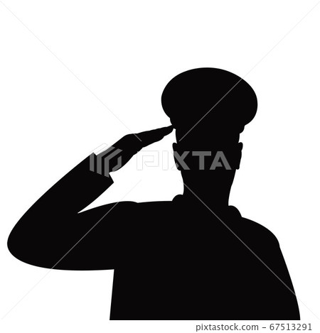 a soldier man head, body silhouette vector a soldier man head, body silhouette vector 67513291