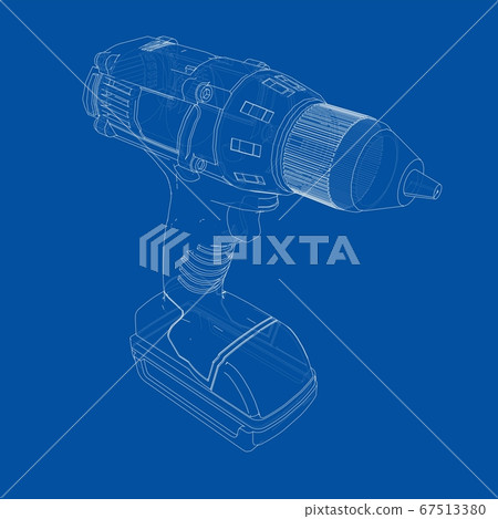 Electric cordless screwdriver 67513380