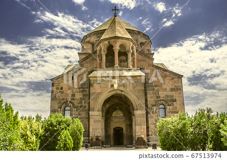 The Church  built in the seventh century at  honor  Great Martyr Hripsime 67513974