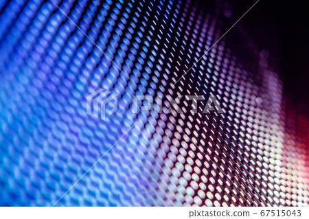 CloseUp LED blurred screen. LED soft focus CloseUp LED blurred screen. LED soft focus 67515043