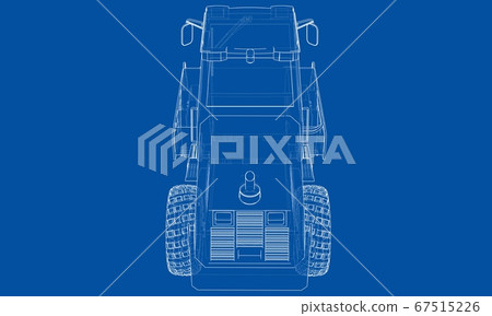 Construction machine. Asphalt compactor Construction machine. Asphalt compactor 67515226