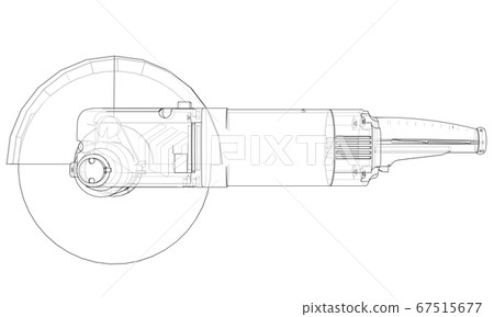 Outline electric angle grinder 67515677
