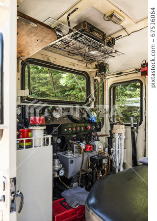Akazawa Forest Railway ATF-01 diesel locomotive driver's seat Akazawa Forest Railway ATF-01 diesel locomotive driver's seat 67516064
