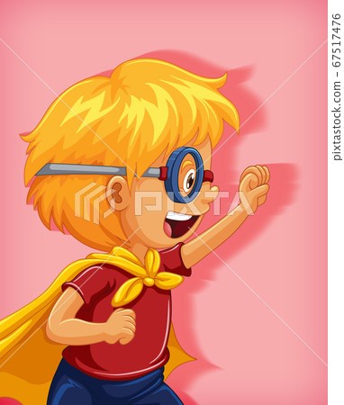 Boy wearing superhero with stranglehold position Boy wearing superhero with stranglehold position 67517476