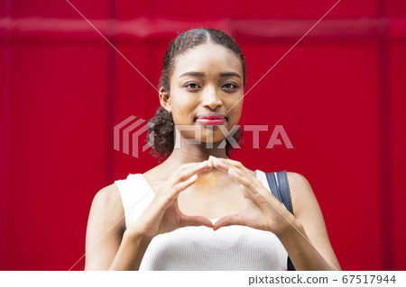 Business woman doing "OK sign" 67517944