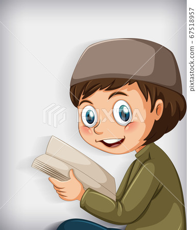 quran book clipart reading