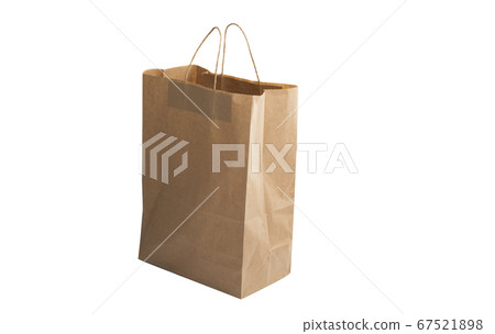 paper bag isolated 67521898
