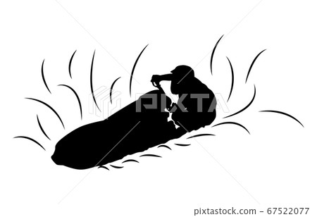 水上運動剪影水上自行車1 67522077