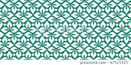 Seamless leaves pattern green. Ornament of leaves. Seamless leaves pattern green. Ornament of leaves. 67525325