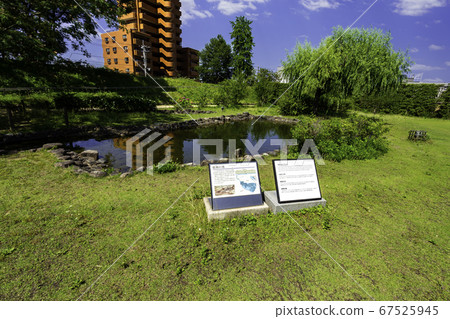 道後溫泉道後公園湯城城遺址愛媛縣松山市中世紀武士住宅 道後溫泉道後公園湯城城遺址愛媛縣松山市中世紀武士住宅 67525945