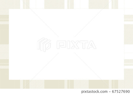 Vintage frame vector. Scottish border pattern 67527690