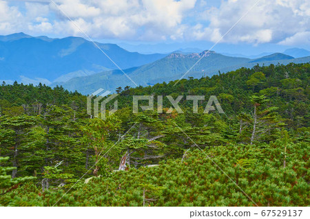 View north of Goroyama from the summit of Mt. View north of Goroyama from the summit of Mt. 67529137