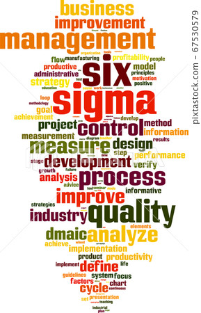 Six sigma word cloud Six sigma word cloud 67530579