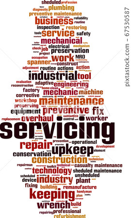 Servicing word cloud Servicing word cloud 67530587