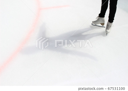 Figure skating female skater silhouette Figure skating female skater silhouette 67531100