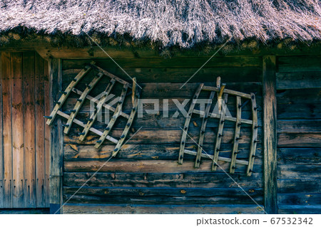 Traditional village in Poland. Open Air Museum. Traditional village in Poland. Open Air Museum. 67532342