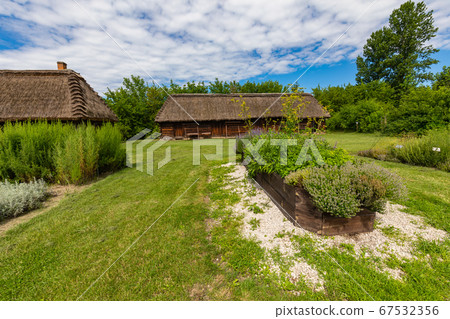 Traditional village in Poland. Open Air Museum. 67532356