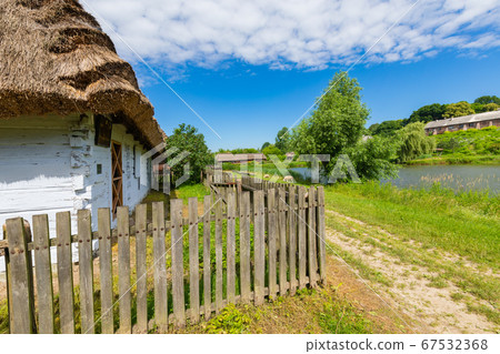 Traditional village in Poland. Open Air Museum. 67532368