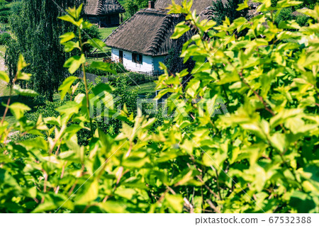 Traditional village in Poland. Open Air Museum. 67532388