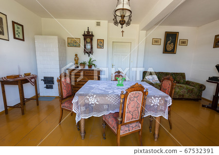 Traditional village in Poland. Open Air Museum. 67532391