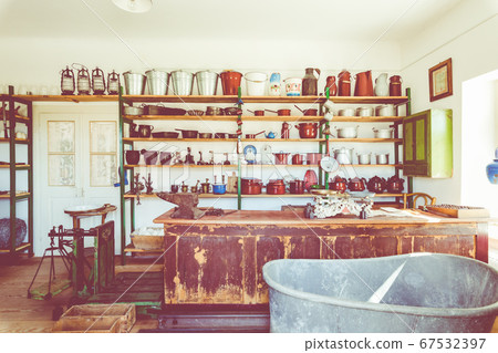 Traditional village in Poland. Open Air Museum. 67532397