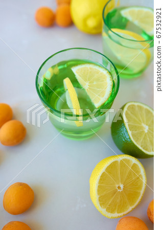 Tasty lemonade or mojito cocktail Tasty lemonade or mojito cocktail 67532921