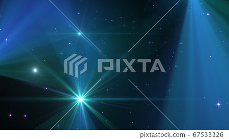 Spotlight space star star universe jet energy abstract 3d illustration background 67533326