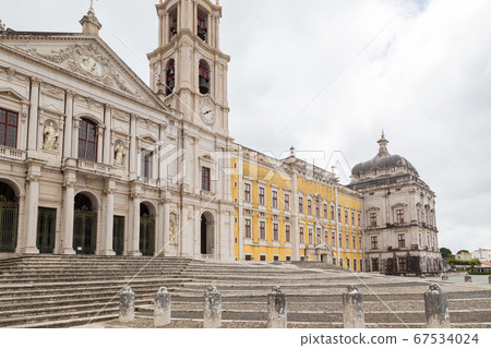 Palace of Mafra, Portugal. History landmark in Palace of Mafra, Portugal. History landmark in 67534024