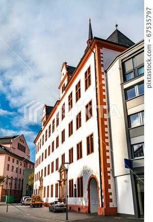 Domus Universitatis, a historic university building in Mainz, Germany 67535797