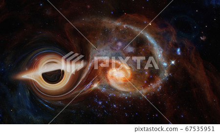 Black hole in space. Elements of this image furnished by NASA Black hole in space. Elements of this image furnished by NASA 67535951