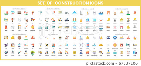 Vector construction icon on white background in 67537100