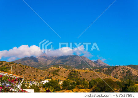 beautiful view of the mountains in the region of 67537693