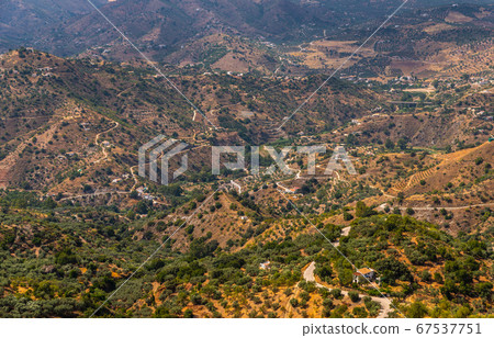 beautiful view of the mountains in the region of 67537751