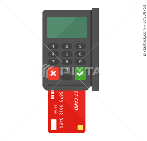 信用卡付款的插圖 67539753
