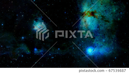 Dark outer space. Elements of this image furnished 67539887