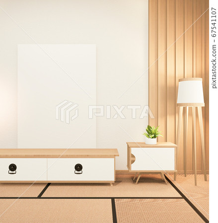 cabinet in japanese living room on white wall cabinet in japanese living room on white wall 67541107