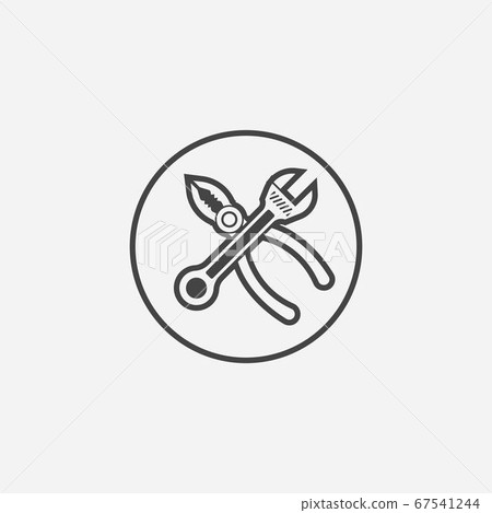 Service Tools vector icon illustration design 67541244