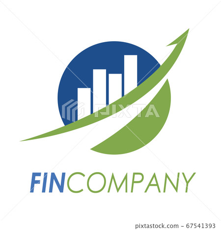 Vector logo of a financial and marketing company Vector logo of a financial and marketing company 67541393