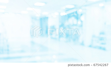 Blurred background. Bright interior. Shopping center 67542267