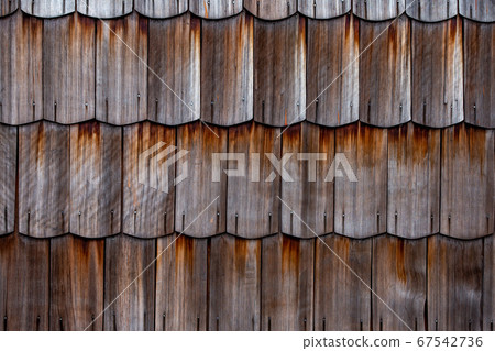 Beautiful wood shingles of traditional houses on Chiloe Island in Chile Beautiful wood shingles of traditional houses on Chiloe Island in Chile 67542736