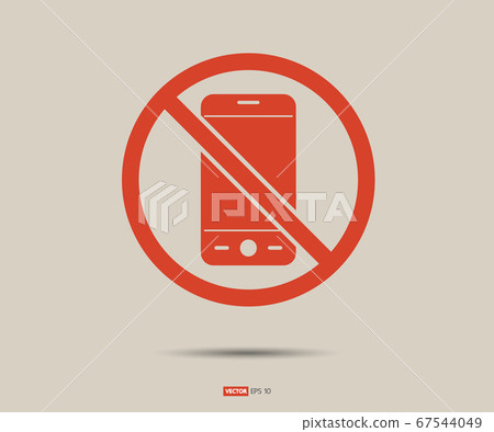 No cell phone, Mobile Phone prohibited, phone logo No cell phone, Mobile Phone prohibited, phone logo 67544049