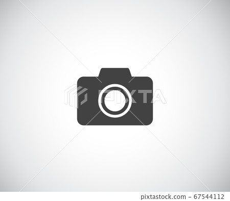 Camera icon symbol, logo Vector illustration 67544112