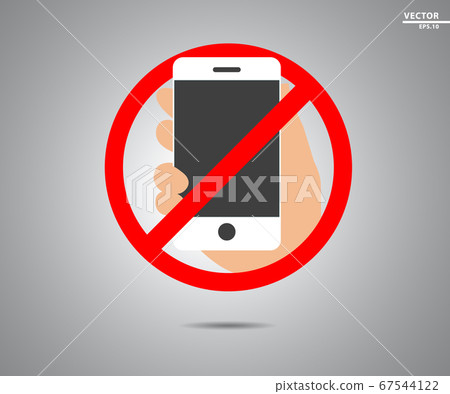 No cell phone, Mobile Phone prohibited, phone logo No cell phone, Mobile Phone prohibited, phone logo 67544122
