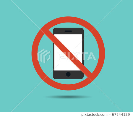 No cell phone, Mobile Phone prohibited, phone logo 67544129