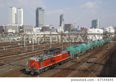 DD51 899貨運Meieki建築物在後台 DD51 899貨運Meieki建築物在後台 67544844